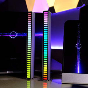 「Vibe」RGB 音声起動ピックアップ リズムライト