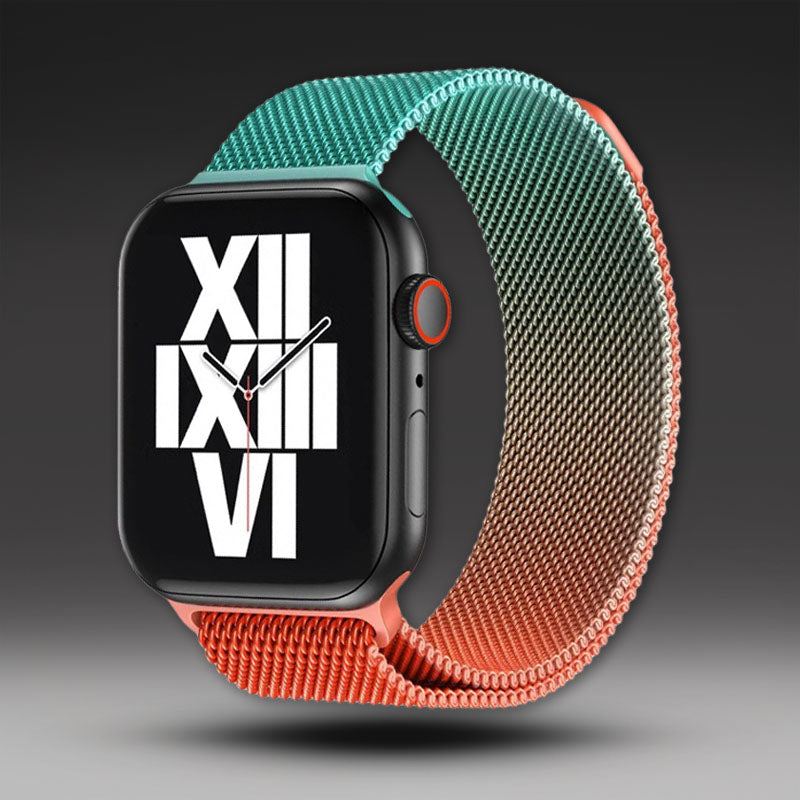 Apple Watch用「ミラネーゼバンド」メタルグラデーションバンド