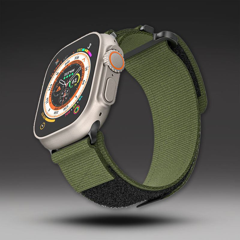 Apple Watch用ナイロンキャンバスバンド「アウトドアバンド」