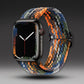 「レインボーバンド」Apple Watch用カラフルナイロン編みバンド