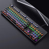 「Vibe」レトロパンク有線ゲーミングキーボード - 黒