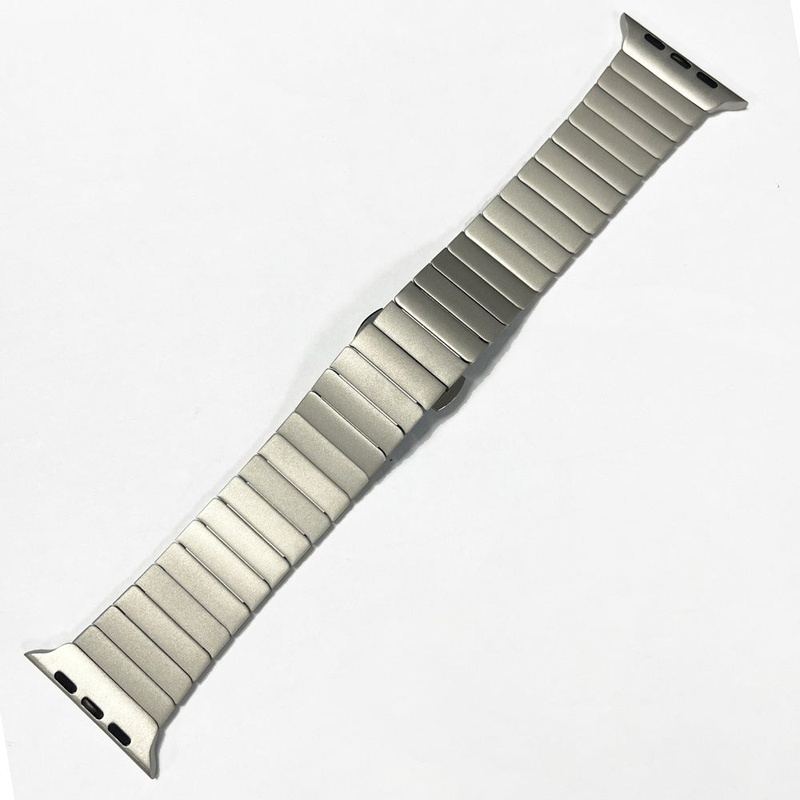 "Business Band" Stainless Steel Band With Butterfly Clasp for Apple Watch