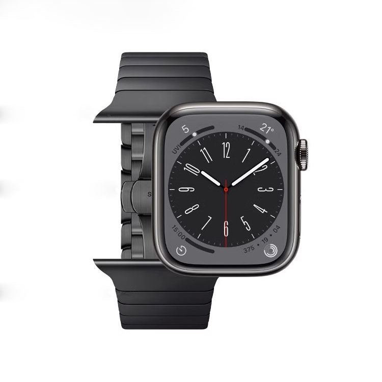 "Business Band" Stainless Steel Band With Butterfly Clasp for Apple Watch