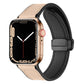 "Business Strap" Magnetic Leather Loop With Folding Buckle for Apple Watch