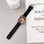 "City Wall Brick Strap" Breathable Silicone Loop For Apple Watch