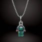 DIY レインボー ロボット ネックレス