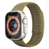 Apple Watch用スタイリッシュなデニムナイロンバンド「マグネティックウーブンバンド」  - 黄