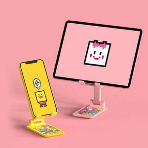 「Chubby」折りたたみ漫画携帯電話ホルダー