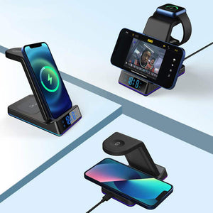 「Vibe」5-in-1 折りたたみワイヤレス充電スタンド