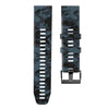 22mm &amp; 26mm 迷彩柄シリコン製調節可能ウォッチバンド Samsung/Garmin/Fossil/その他対応 - T3