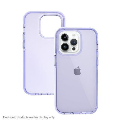 カラフルで透明な耐衝撃フルカバーiPhoneケース