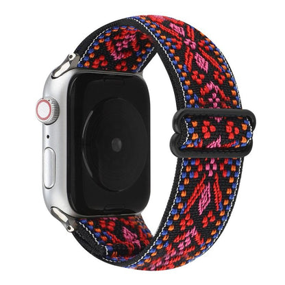 Apple Watch用ストレッチナイロンバンド「ボヘミアンバンド」