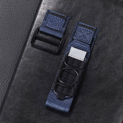 20mm &amp; 22mm アウトドア用通気性ナイロンキャンバスストラップ（Samsung/Garmin/Fossil/その他対応）