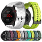 20mm &amp; 22mm バイカラー シリコン製 Garmin ウォッチバンド (Samsung/Garmin/Fossil/その他対応) 