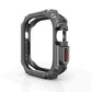 iWatch ウルトラソフト TPU ボーダー保護ケース カーボンファイバーテクスチャ