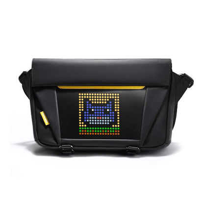 「Vibe」LED表示ピクセルクロスボディバッグ