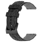 20mm &amp; 22mm バイカラー シリコン製 Garmin ウォッチバンド (Samsung/Garmin/Fossil/その他対応) 