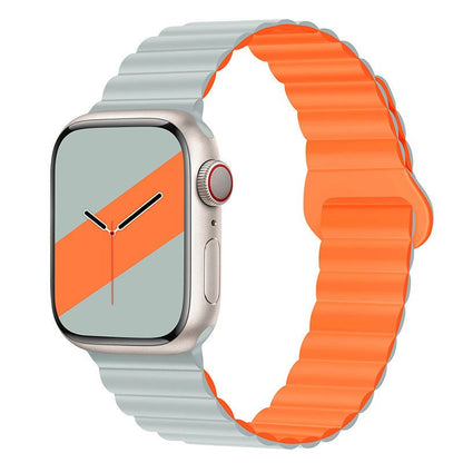 Apple Watch用「マグネットバンド」コントラストシリコンバンド