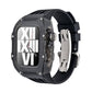 Apple Watch用バタフライバックル付き44/45mm透明Vitonコンバージョンケース