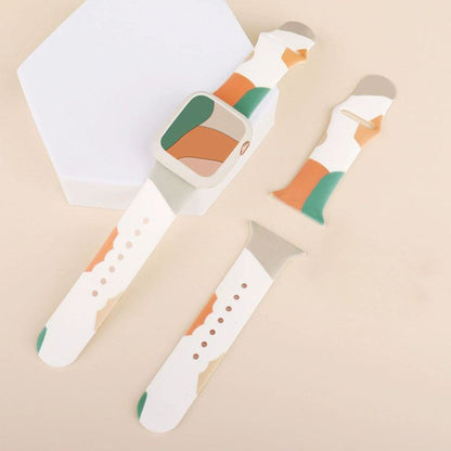 Apple Watch用通気性シリコンバンド「Morandi Band」