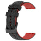 20mm &amp; 22mm バイカラー シリコン製 Garmin ウォッチバンド (Samsung/Garmin/Fossil/その他対応) 