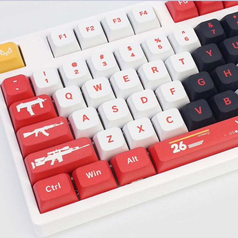 「チャビーキーキャップ」XDAメカニカルキーボードキーキャップセット - Blood Sport 