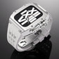 「メタリックウォッチバンド」電気メッキワンピースApple Watch用改造ケース