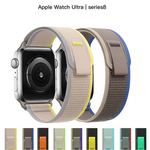 Apple Watch用「ツーカラーバンド」ナイロンバンド