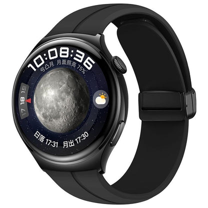 20mm &amp; 22mm スポーツシリコンマグネット式ウォッチストラップ Samsung/Garmin/Fossil/その他対応