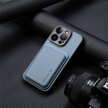 Magsafe磁気カードホルダー付きレザーiPhoneケース