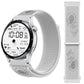20mm &amp; 22mm シリコン製マグネットループウォッチストラップ（Samsung/Garmin/Fossil/その他対応）
