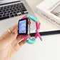 「カラフルバンド」ツイストロープナイロン編み込みウォッチバンド（Apple Watch用）