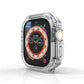 iWatch ウルトラソフト TPU ボーダー保護ケース カーボンファイバーテクスチャ