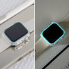 Apple Watch用超薄型蛍光ハーフパック保護ケース - 緑