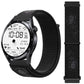 20mm &amp; 22mm シリコン製マグネットループウォッチストラップ（Samsung/Garmin/Fossil/その他対応）