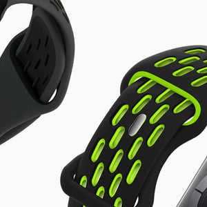 「カラフルスポーツバンド」通気性と吸汗性に優れたApple Watch用シリコンバンド