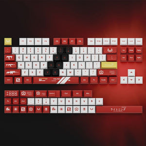 「チャビーキーキャップ」XDAメカニカルキーボードキーキャップセット - Blood Sport 