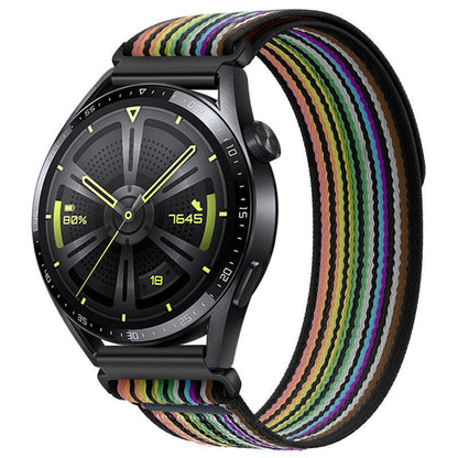20mm &amp; 22mm ワイルドトレイル ナイロン スポーツストラップ（Samsung/Garmin/Fossil/その他対応）
