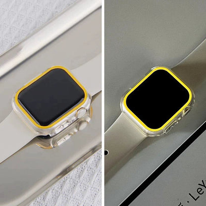 Apple Watch用超薄型蛍光ハーフパック保護ケース