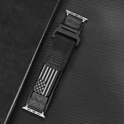 「スポーツウォッチバンド」Apple Watch用通気性・調節可能ナイロンバンド