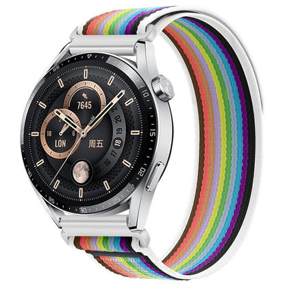 20mm &amp; 22mm ワイルドトレイル ナイロン スポーツストラップ（Samsung/Garmin/Fossil/その他対応）