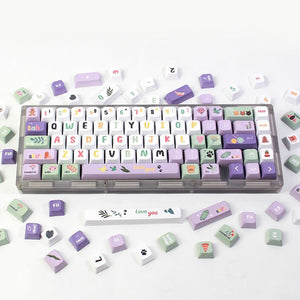「チャビーキーキャップ」XDAメカニカルキーボードキーキャップセット - 真夏のテーマ