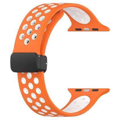 「通気性バンド」Apple Watch用放熱シリコンバンド
