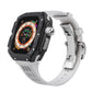 Apple Watch Ultra用「メカニカルバンド」カーボンファイバー一体型フッ素エラストマーケース