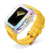 44/45mm ファッションイリュージョンワンピース Apple Watch用保護ケース - 黄