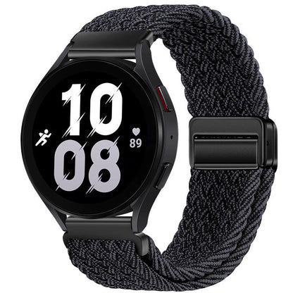 20mm &amp; 22mm カラフルナイロン編み込みマグネット式ウォッチストラップ Samsung/Garmin/Fossil/その他対応