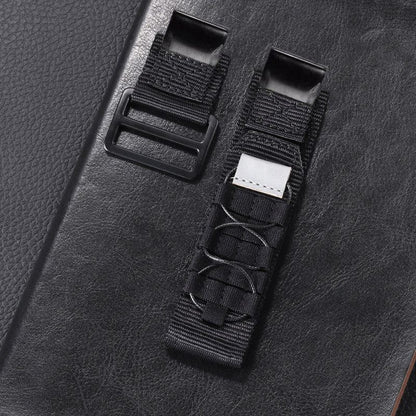 20mm &amp; 26mm アウトドア用通気性ナイロンキャンバスストラップ Samsung/Garmin/Fossil/その他
