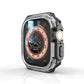 iWatch ウルトラソフト TPU ボーダー保護ケース カーボンファイバーテクスチャ
