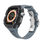 Apple Watch Ultra用「メカニカルバンド」カーボンファイバー一体型フッ素エラストマーケース