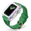 44/45mm ファッションイリュージョンワンピース Apple Watch用保護ケース - 緑